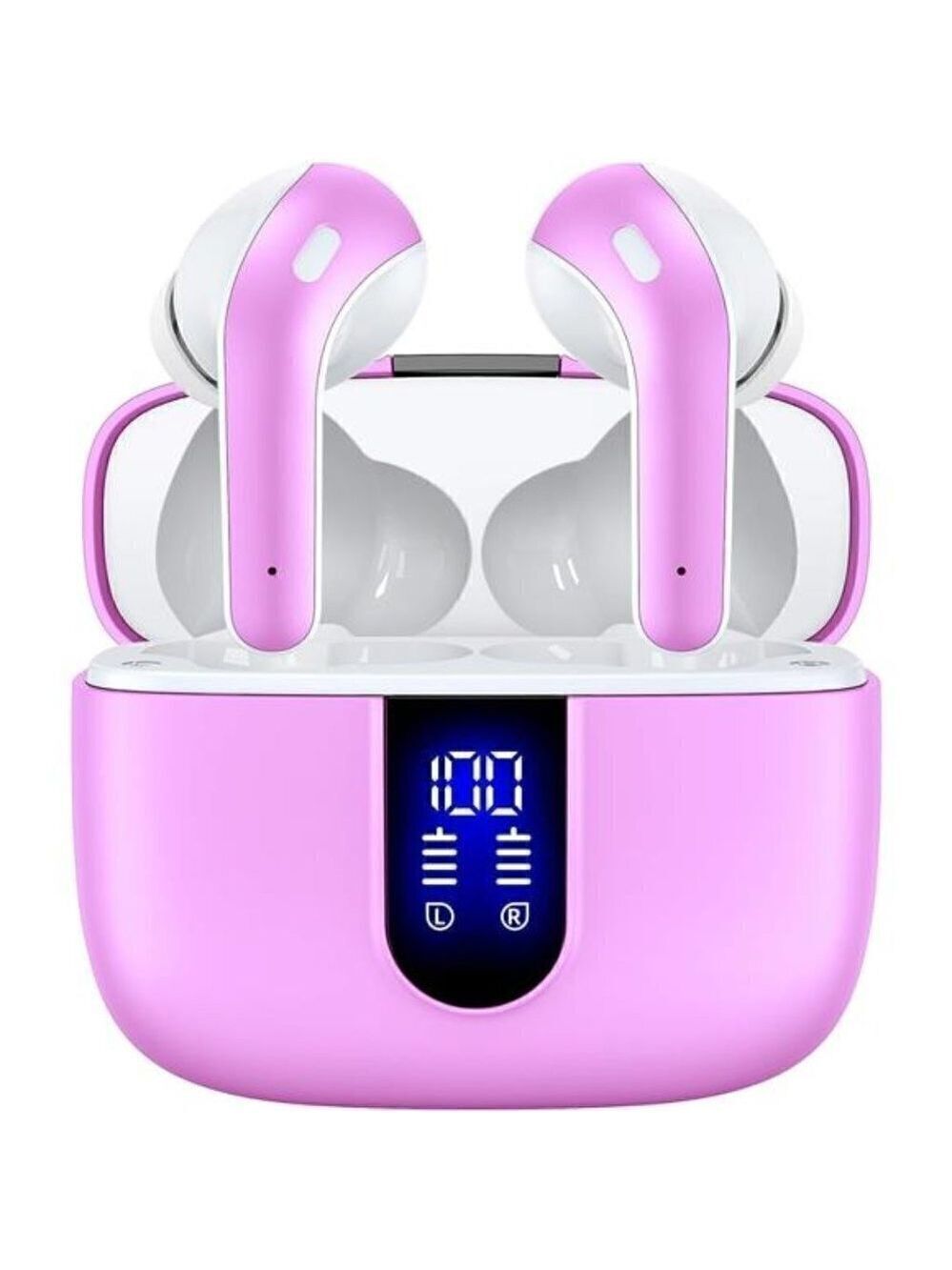 Bluetooth Headphone Wireless Earbud Airpods Pro 2 Charging Case Waterproof PINK